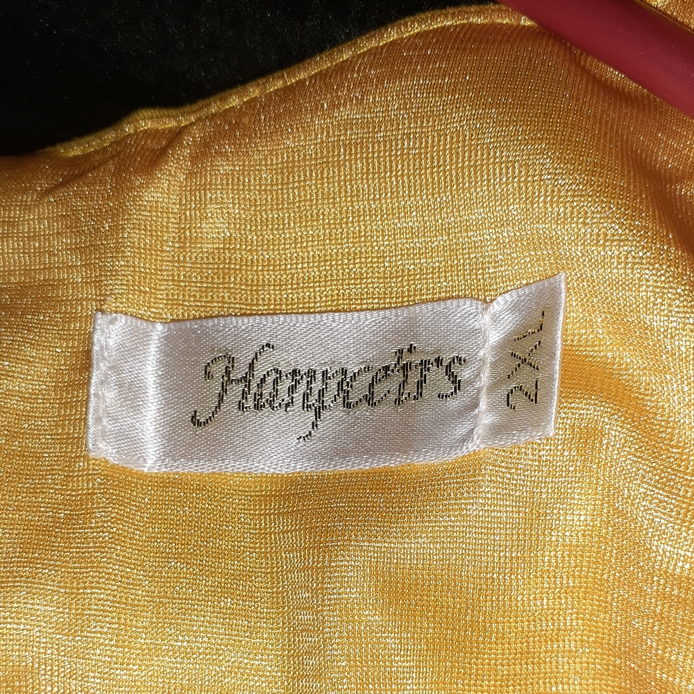 Dress, yellow, size 2XL